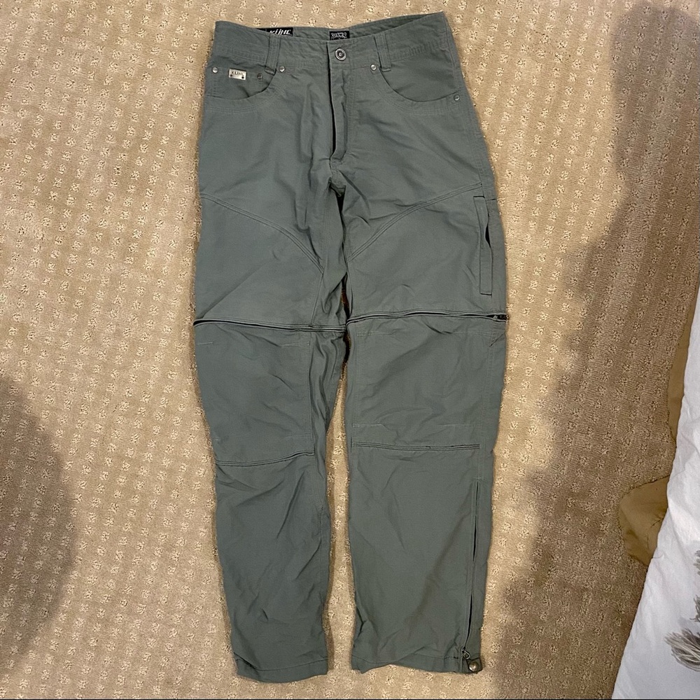 Kuhl Men’s Zip-off hiking pants/shorts Size 30x32